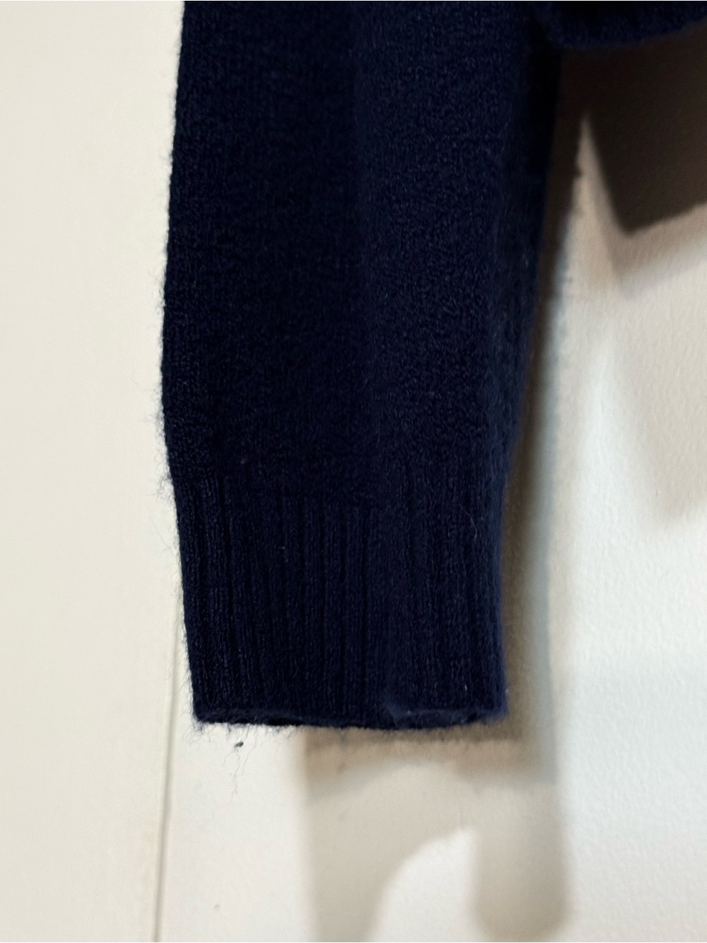 David Dart Navy Cardigan Sweater Oversized Button Front V Neck Soft Knit Small - Picture 8 of 14